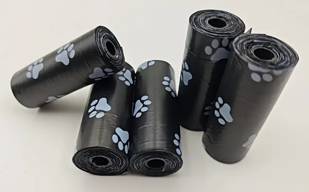 300pcs/20 Rolls Thick Dog Poop Bags, Leak-proof Pet Feces Bags, Suitable for Dogs Outdoor Walking, Seal , Material, Suitable for Cat Litter Trash Can/Bags