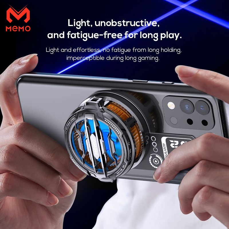 MEMO Mobile Cooling Fan Plate | Phone Magnetic Cooler Sticker Heat Sink for Fan Radiator (Strong Adhesive) - Memo VC01 Aluminium Vapor Chamber Gaming Cooling Pad