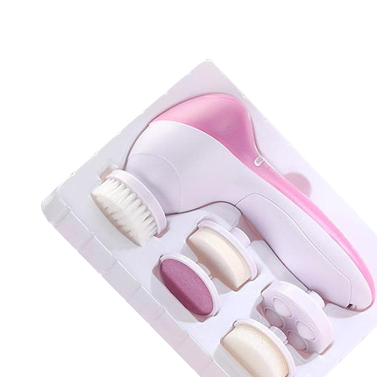 5 in 1 Face Massager & Cleanser - Pink