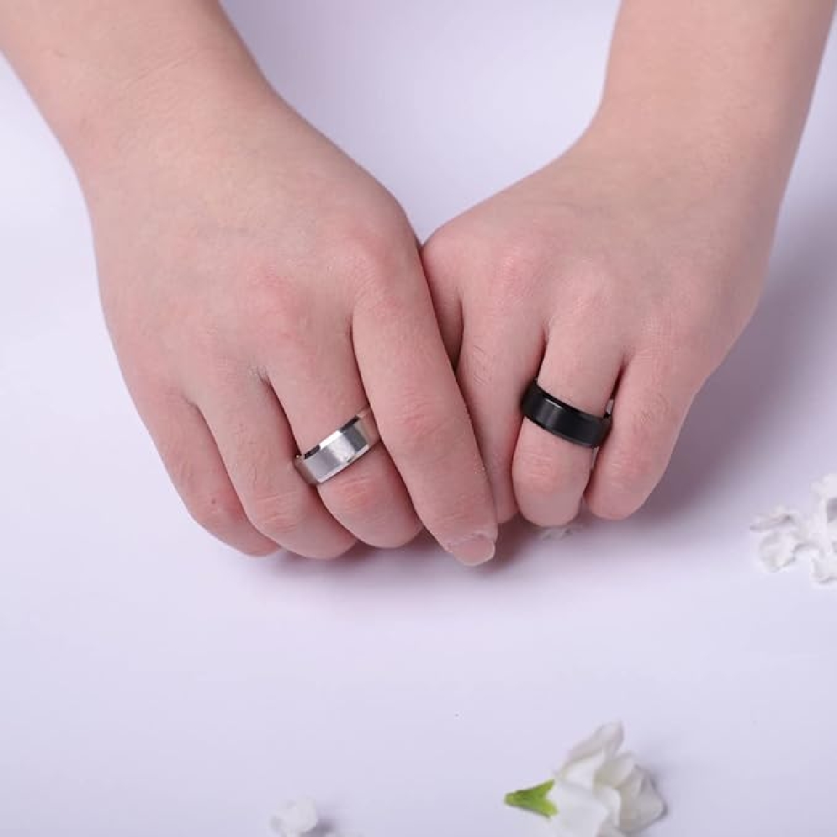 Personalized High-Shine Ring with Free Name Engraving & Gift Box