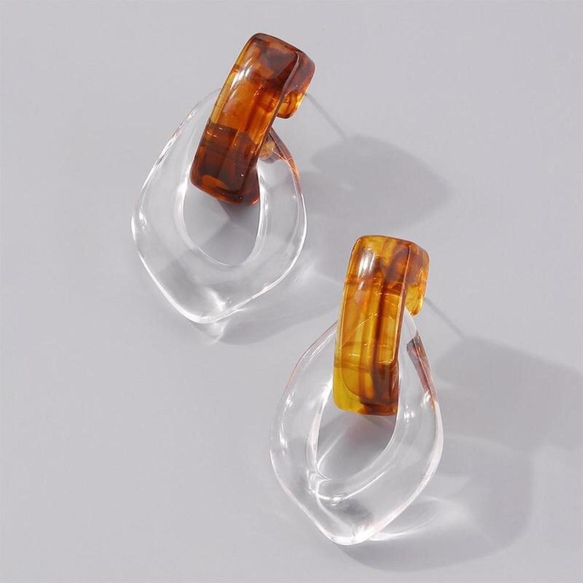 Transparent Earrings Set - Water Drop Earrings Set For Women - Earrings Female Jewelry Accessories - Trendy Jewelry Set