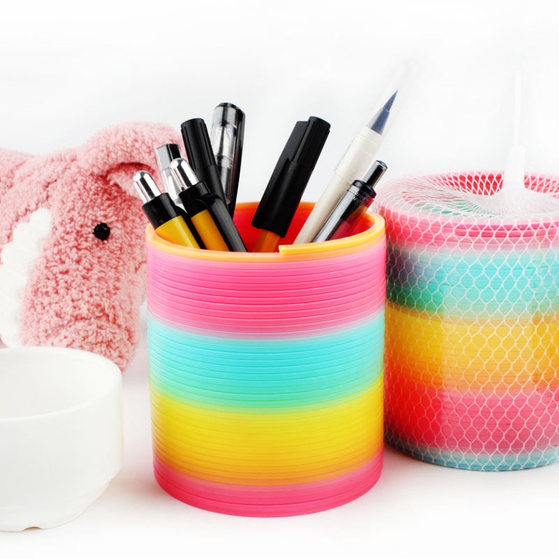 Rainbow Spring Crazy Kids Games Toys For Children Fidget Anti Stress Funny Toys