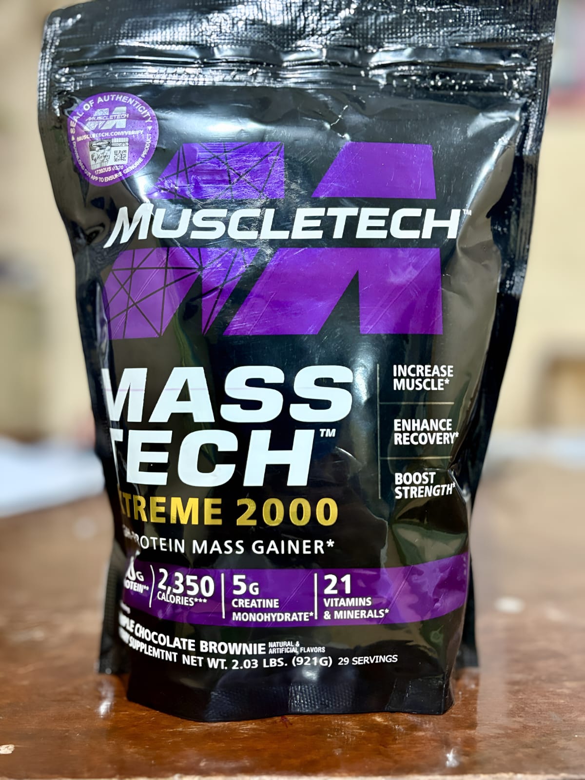 1kg Energy Milk Powder | High-Calorie Strength & Recovery Shake