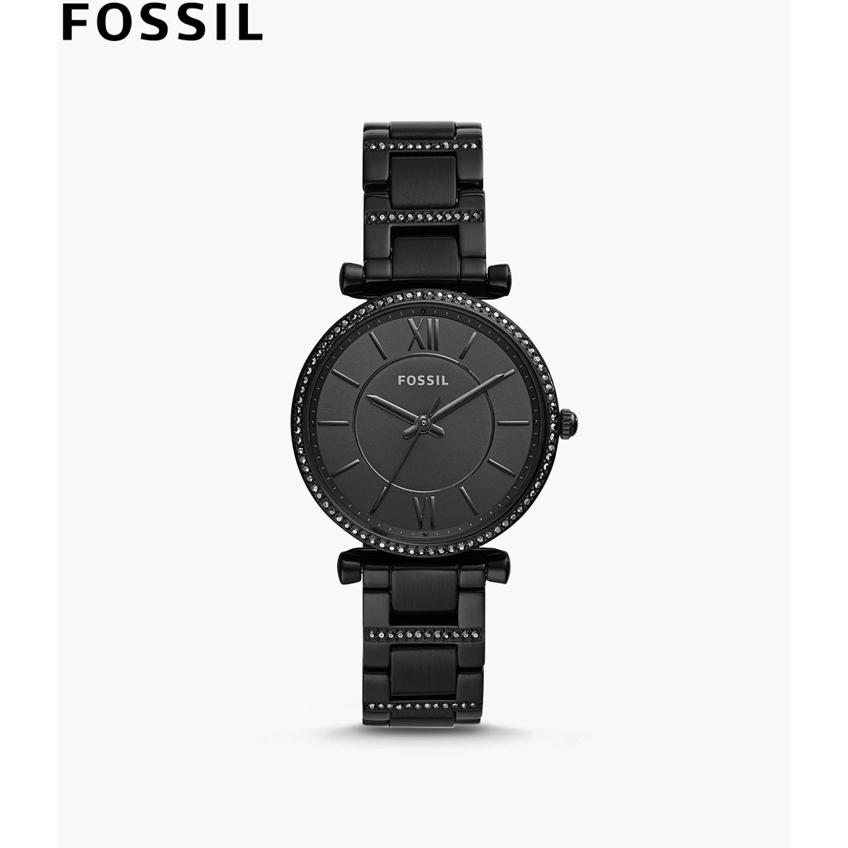 Fossil black watch for ladies hotsell