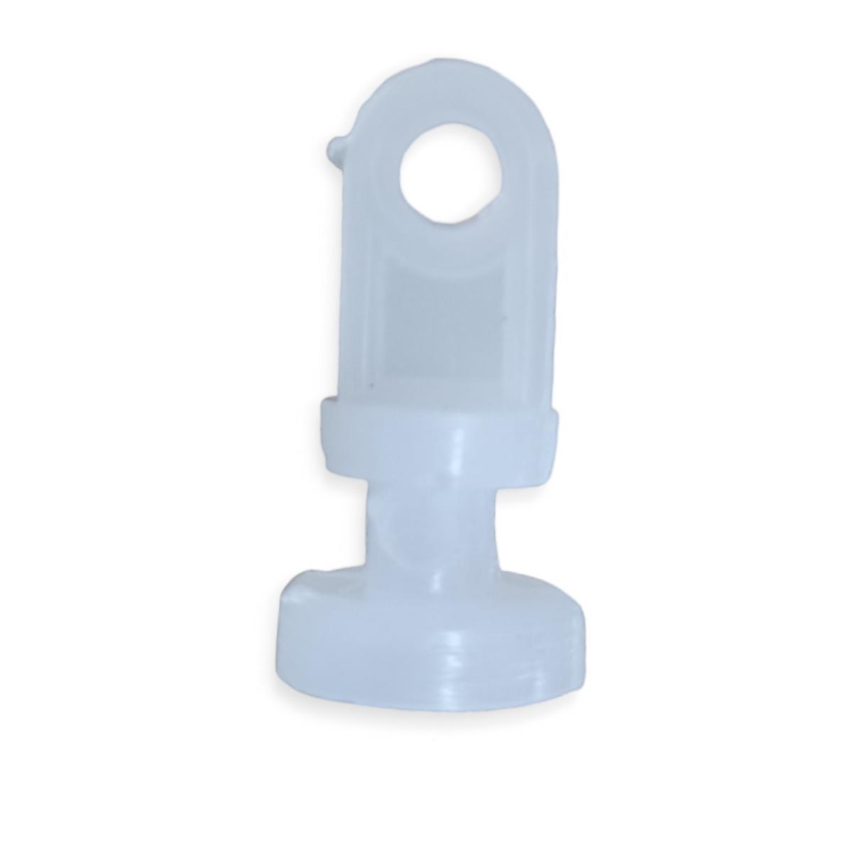Curtain railing runner without wheel, old style, curtain rail track hook roller, drapery hook home curtain accessories white color