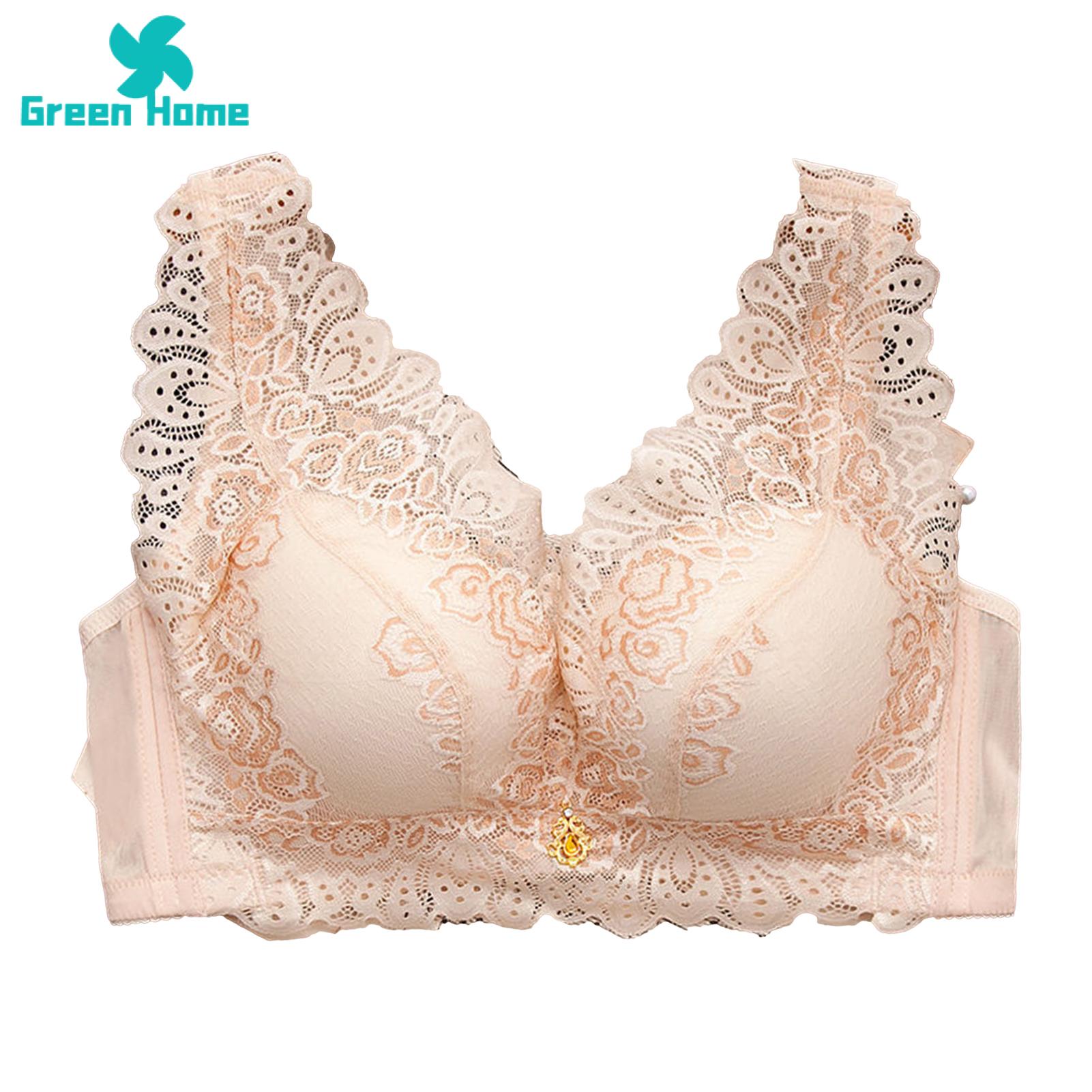 Green Home Women Underwear Vest Type Embroidery Lace Women Underwear Daraz.pk
