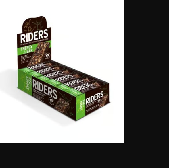 Riders Protein Bar With Cereal Berries & Peanut 40g Multi Flavours Box of 24 Bars