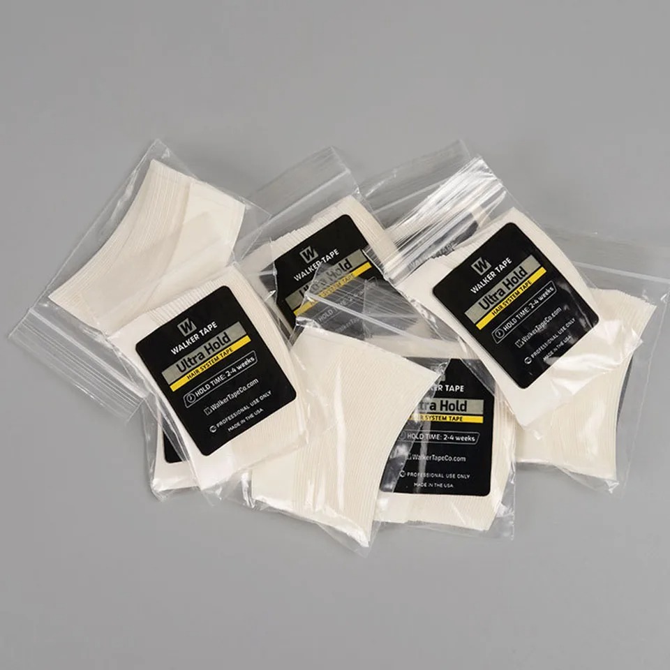 10pcs Strong Ultra Hold Hair System Adhesives Tape Super Strips Adhesives For Tape Extension/Toupee/ Lace Wig/Closure