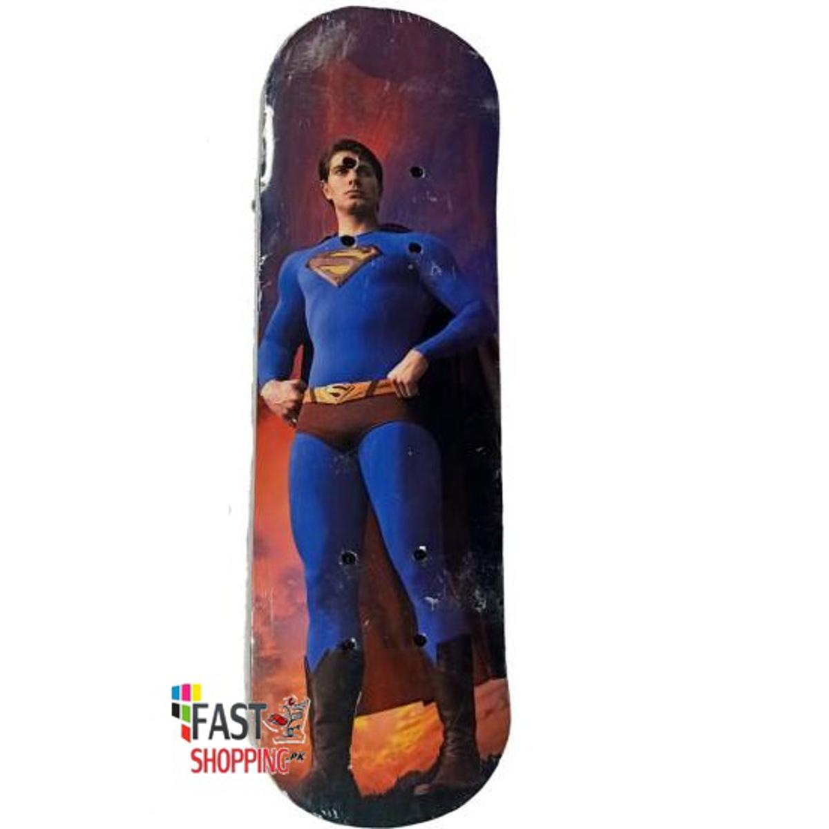 Super Man Skateboards Pure Wood with special Wheels 23 inch length large Skate Board