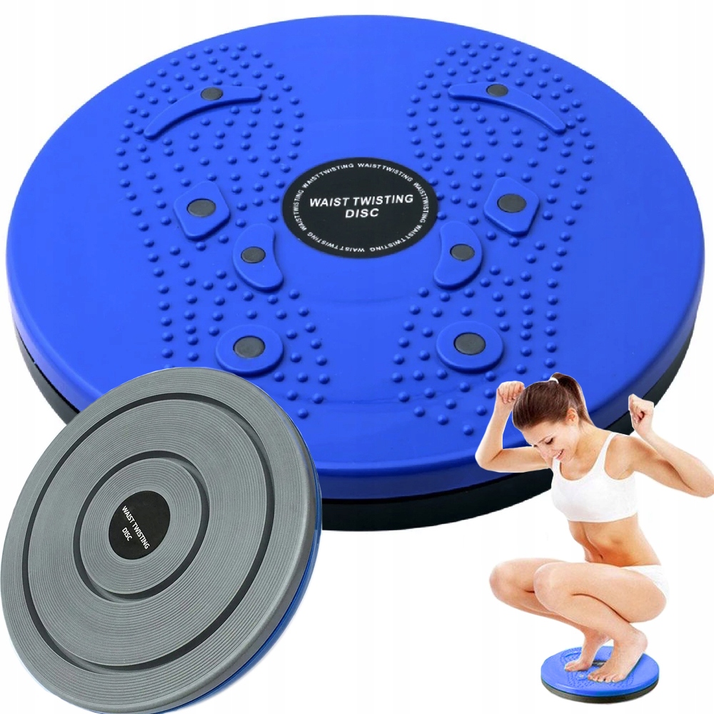 AB Twister Disc AB Twister - Black Weight Loss Exercise Machine Belly Trimmer special for Women