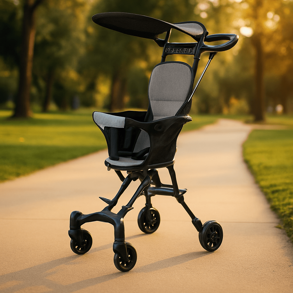 Foldable & Lightweight Baby Stroller – 2-in-1 Baby Carrier and Travel Stroller for Newborns & Kids