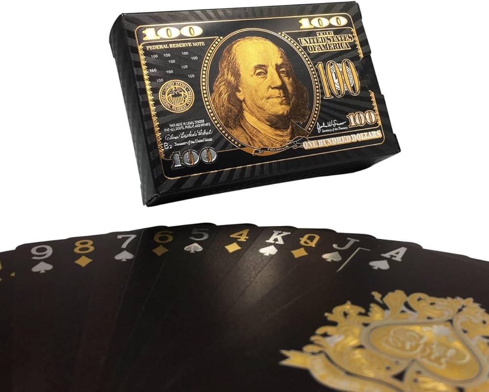Playing Card Condor Premium Playing Cards Set Waterproof PVC & Paper Decks – Rose Gold ...