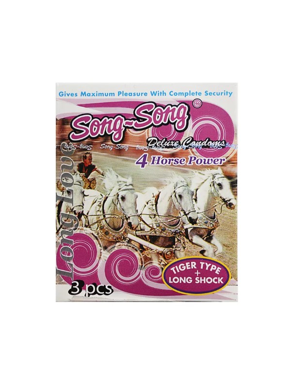 Simplex - Song 4 Horse Power Condom 3 Pieces