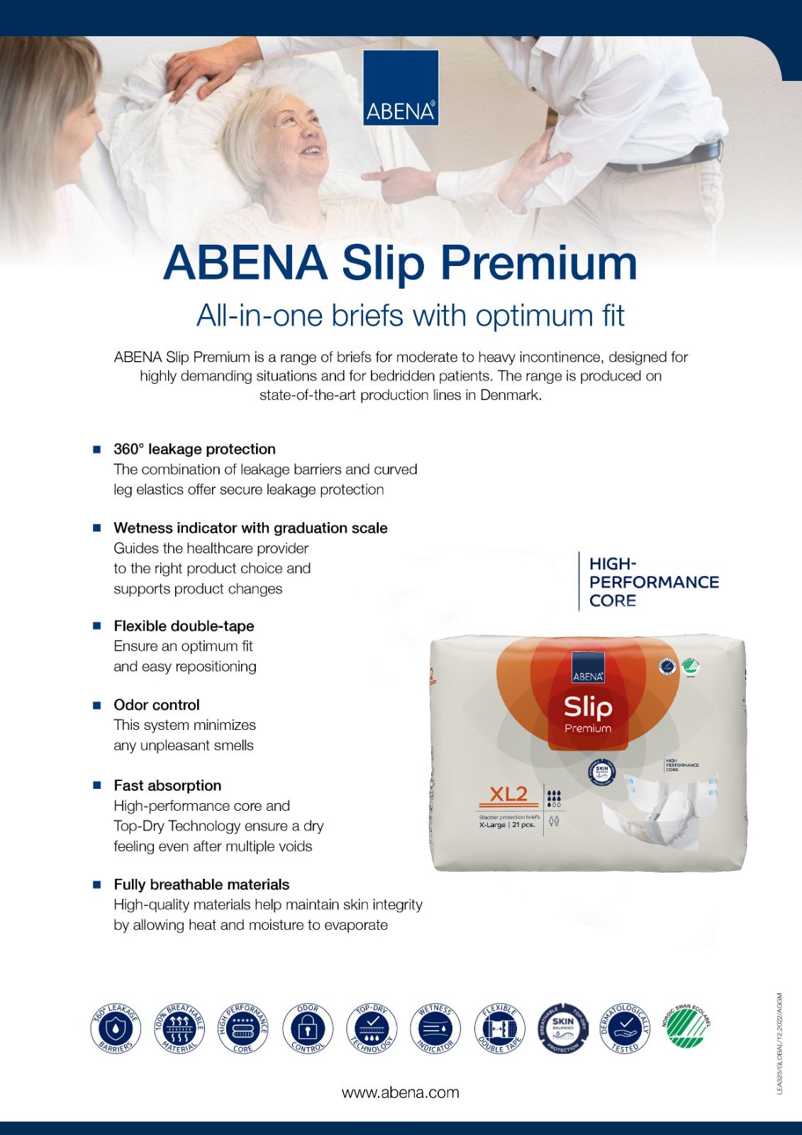 Abena Slip (Abri Form) Adult Diaper Extra Large (XL) 21 Pcs. – Keeps