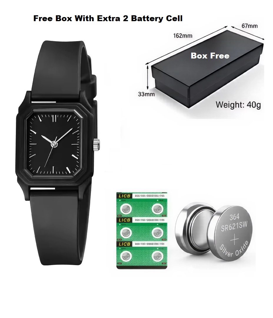 New Fashion Quartz Watches Casual Creative Sport Waterproof Women Wristwatches Clock with Box And Extra 2 Battery Cell