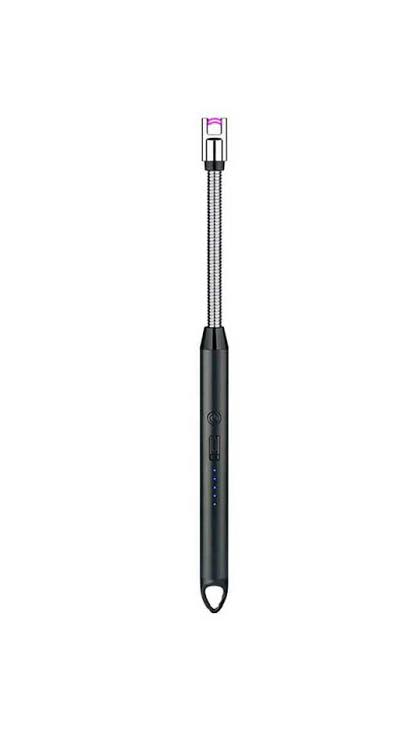 Electric Arc USB Rechargeable Flameless Arc Lighter Flexible and Windproof for Candles, Hiking, Camping, Kitchen, Fireplaces 360 degree free rotation