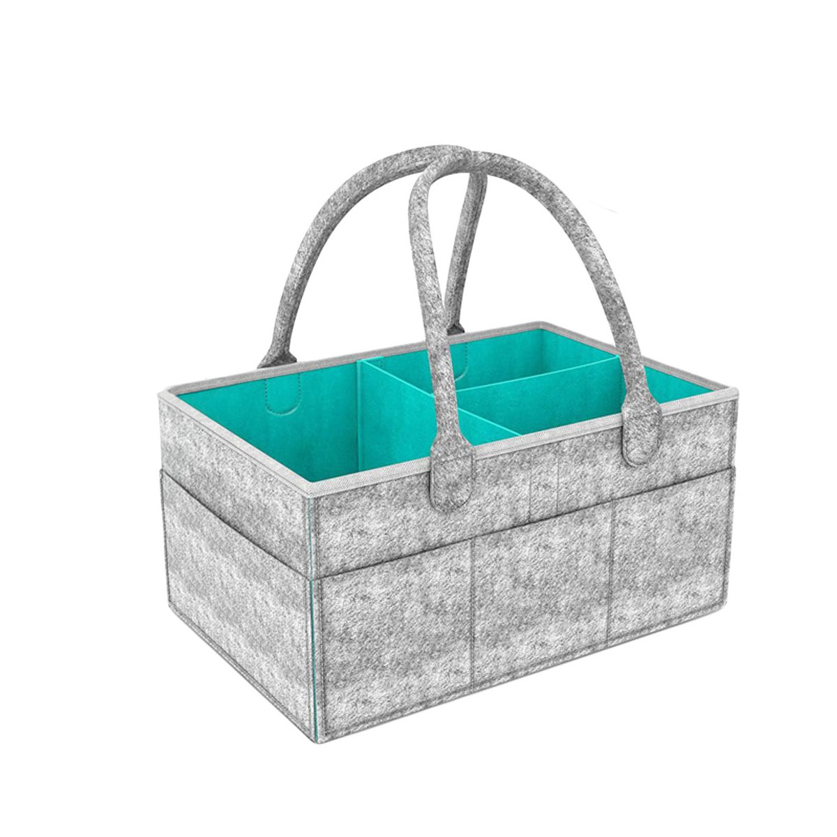 Printed Baby Diaper Caddy Organizer