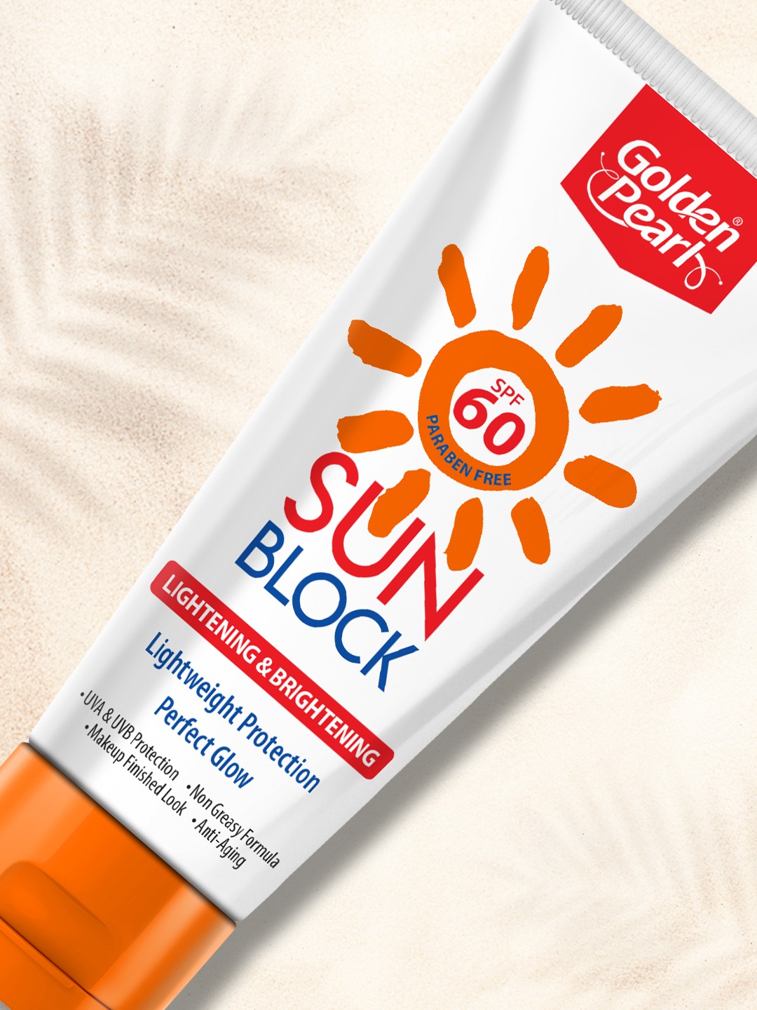 Golden Pearl Sun Block Lightening & Brightening (SPF 60)