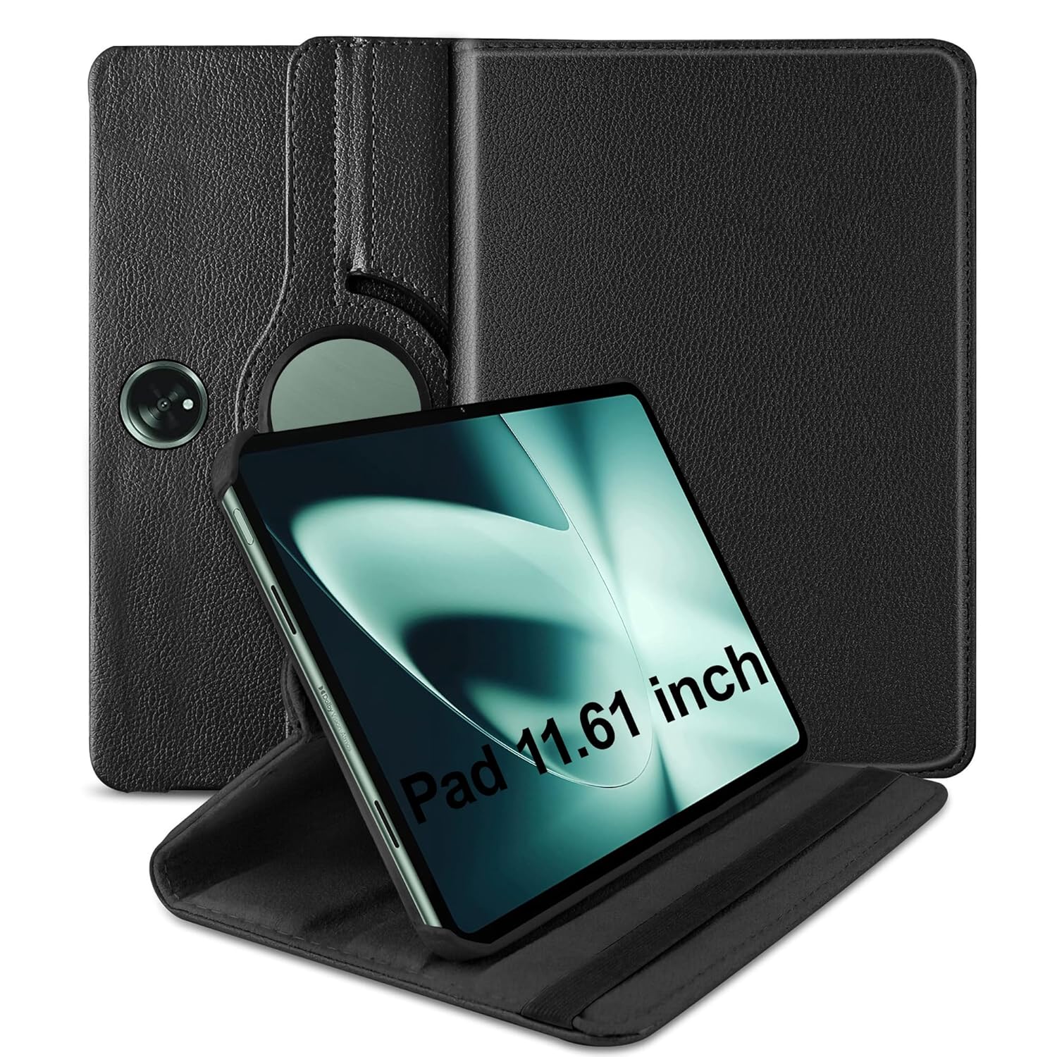 Case for OnePlus Pad 11.6 inch & Oppo Pad 2/3 11.6 inch - 360 Degree Rotatable Smart Flip Case