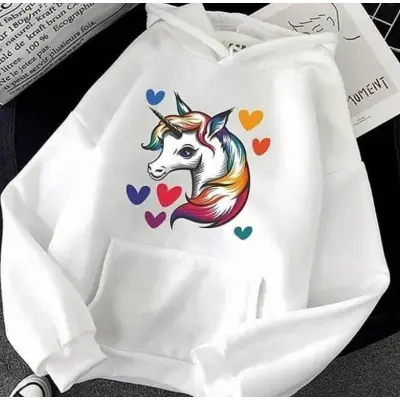 Sweater hot sale hoodie unicorn