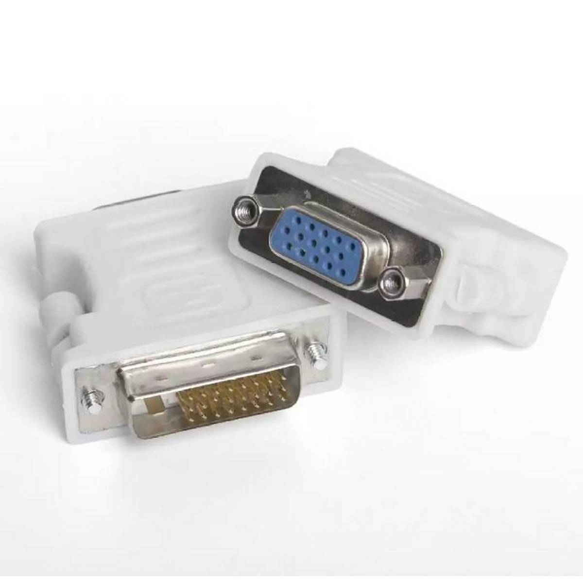 DVI 24+5 Male Convert To 15 Pin VGA Female Cable Adapter Converter For PC HDTV