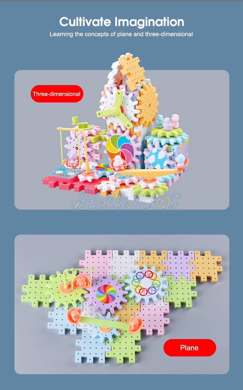 Lakeshore Learning Watch Krazy Gears Gear Building Toy Set ...