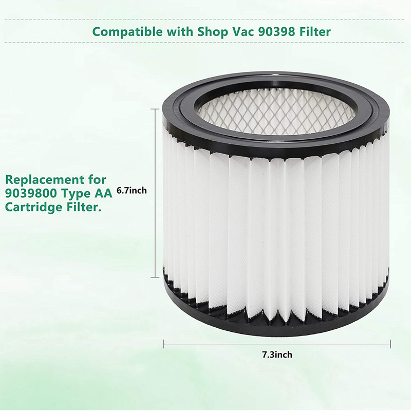 Replacement Filter For Shopvac 90398,for 90398, 90398, 9039800,90398