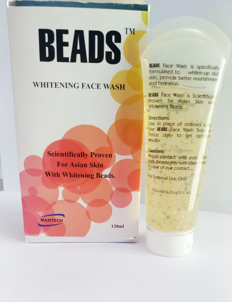 beads face wash