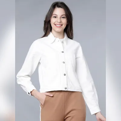 Buy Tokyo Talkies Mid Blue Denim Jacket for Women Online at Rs.930 - Ketch