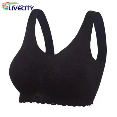 Prevent Exposure Sports Bra Comfortable Lace Sports Bra with