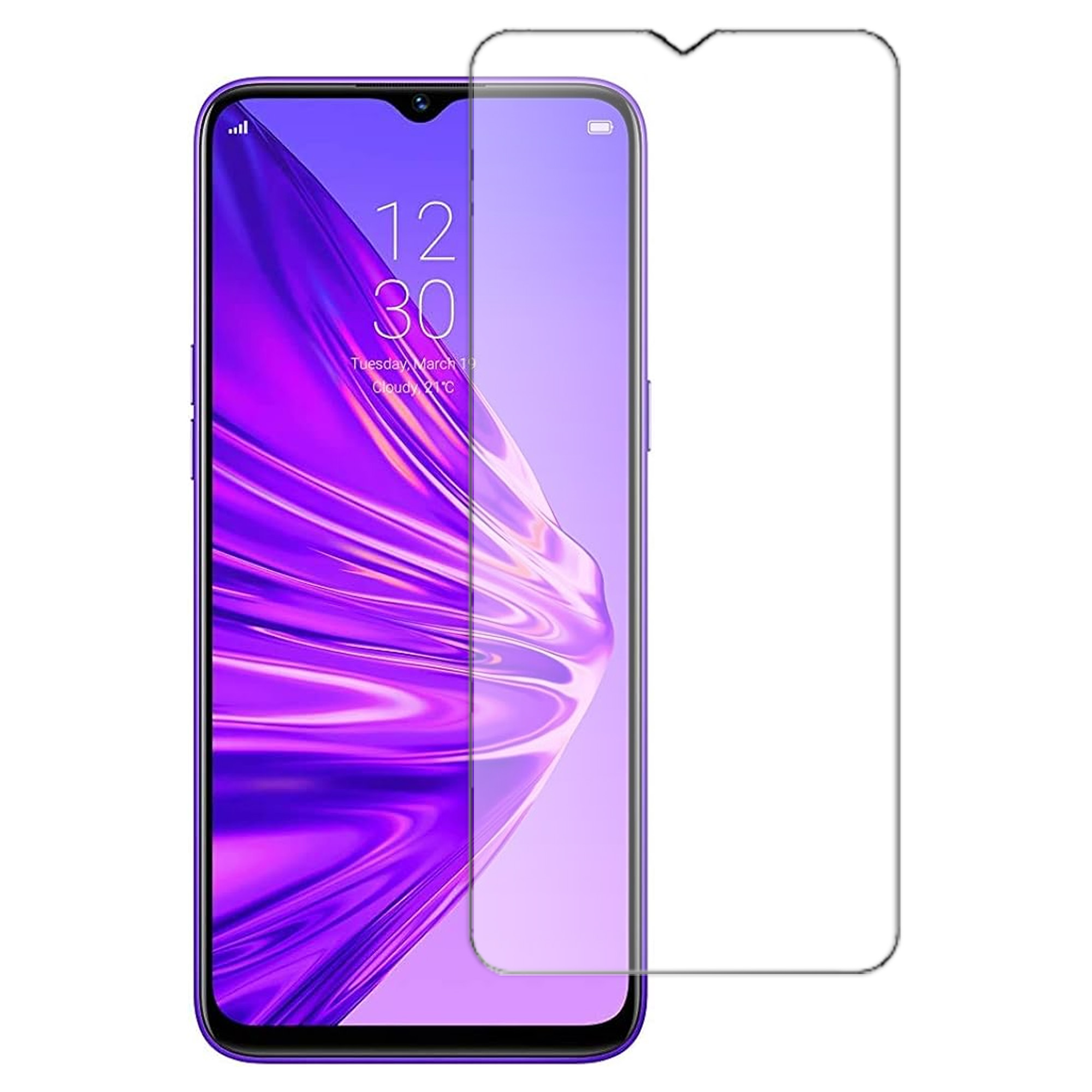 Glass Protector Realme C3 Transparent Cover Realme C3 Unbreakable