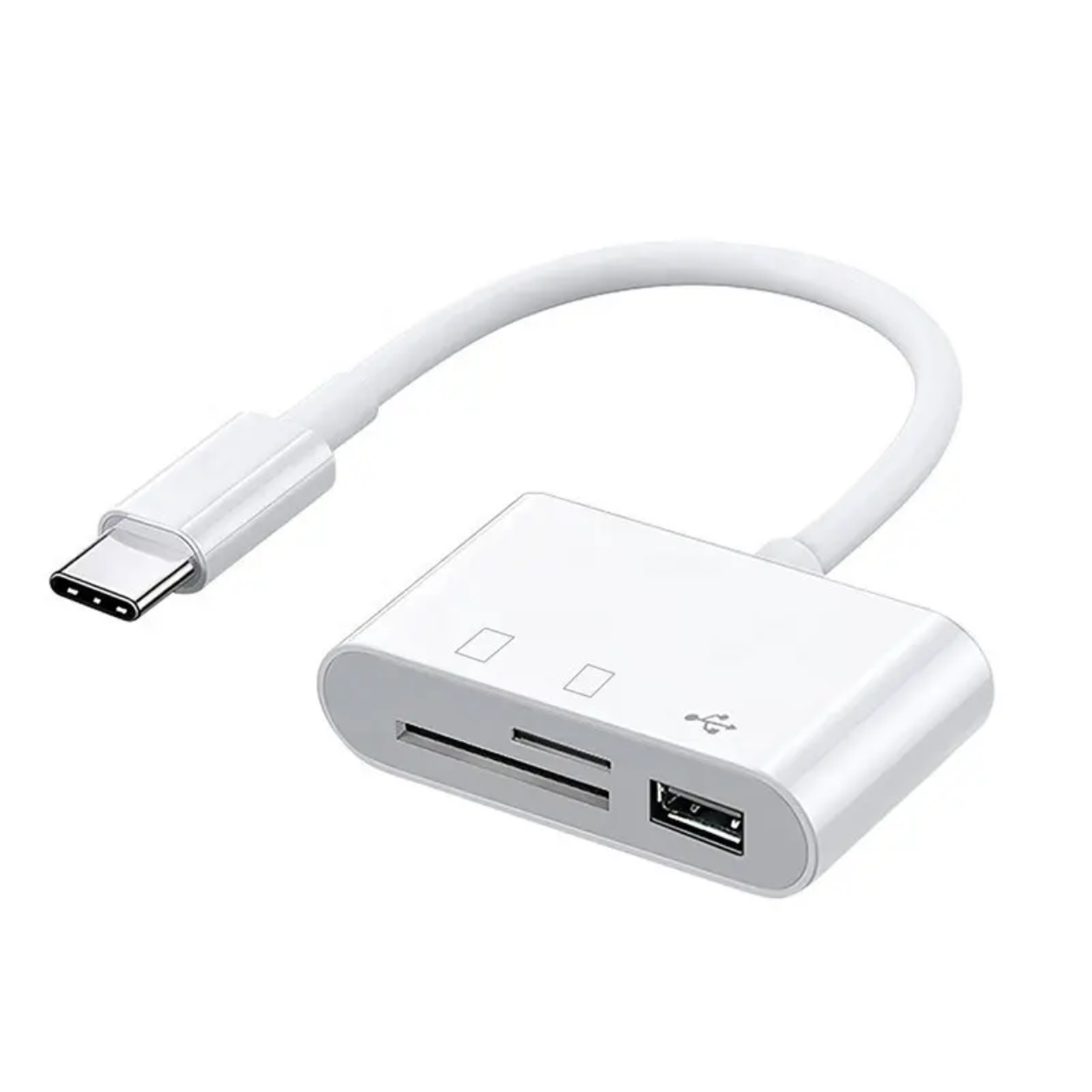 3 In1 USB Type-C /Micro-USB USB 2.0/3.0 Memory Card Reader Writer OTG Adapter SD TF Super Speed - Global Gadgets