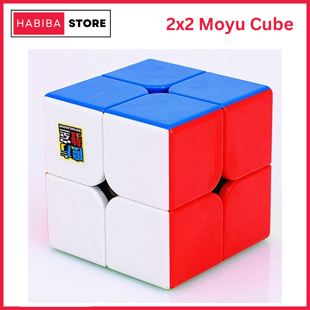 Original 2x2 Moyu Cube Fast Speed Cube Stickerless Magic Cube Puzzle Educational Toy