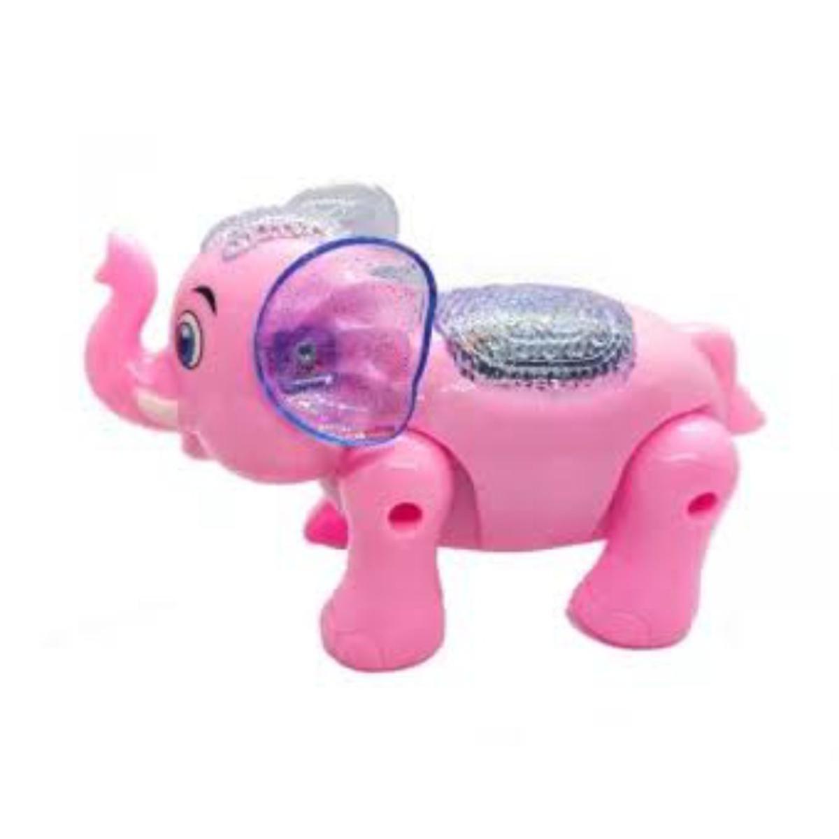 Bump and go Elephant Toy (lights and music) Box packed