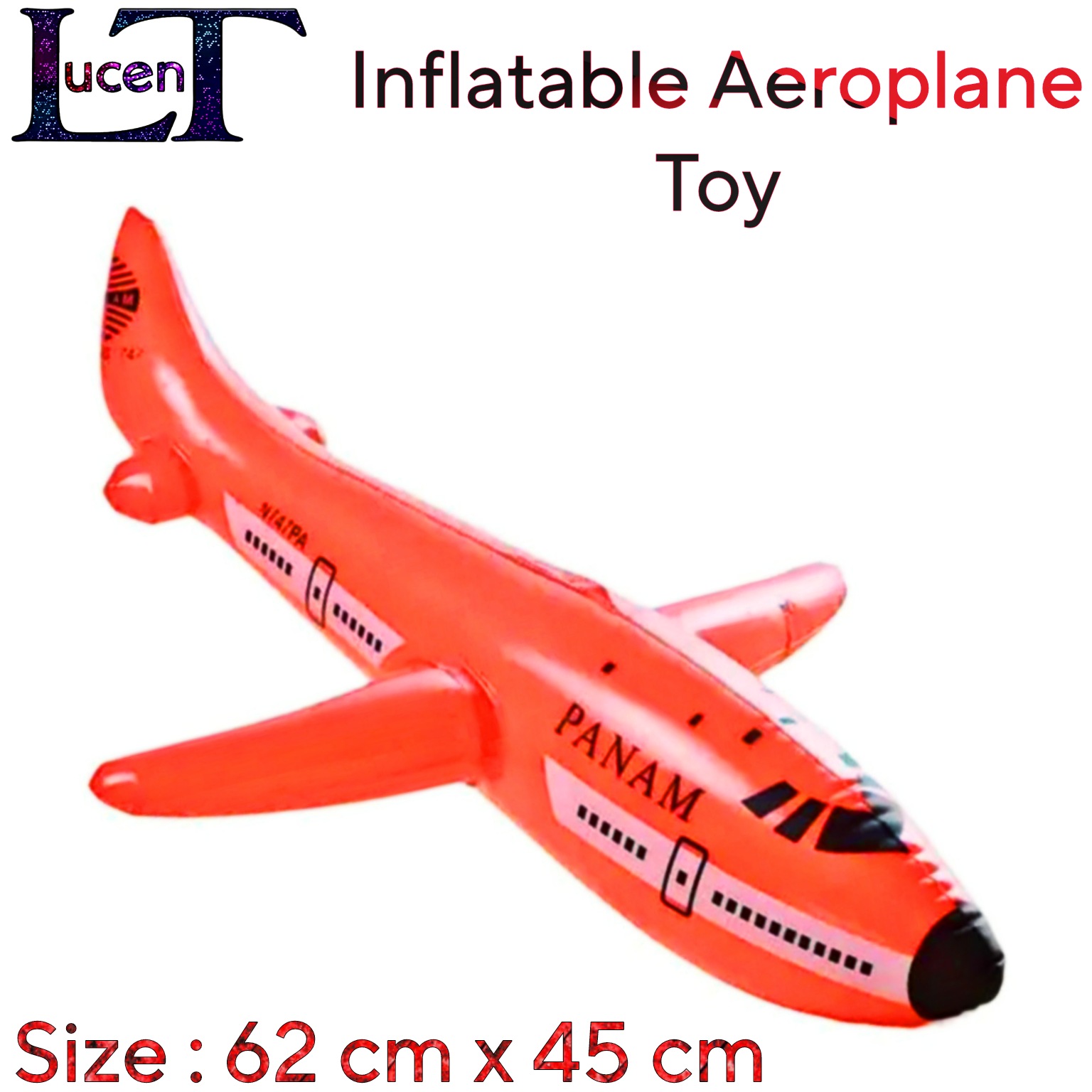 Red best sale airplane toy