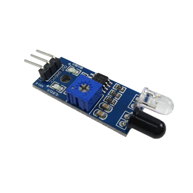 IR Infrared Obstacle Avoidance Sensor Module for Arduino Car Robot 3-wire Reflective Photoelectric New Porcelain