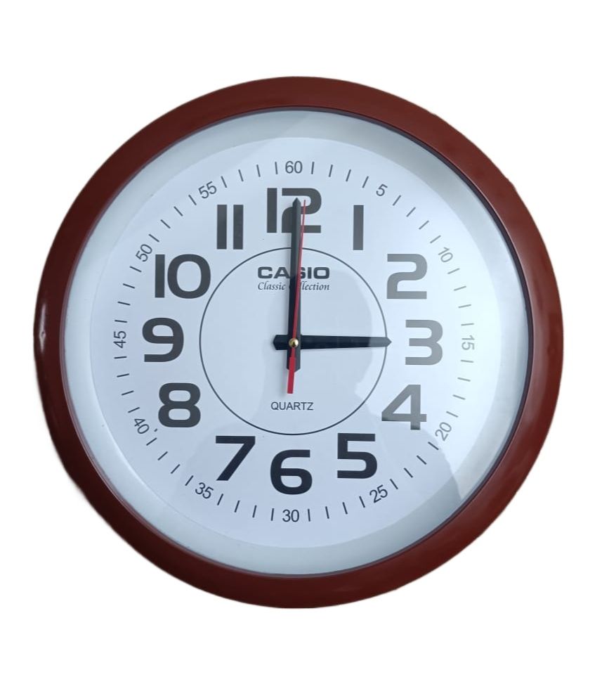 Home Decoration Simple Round New Design plastic wall Clock