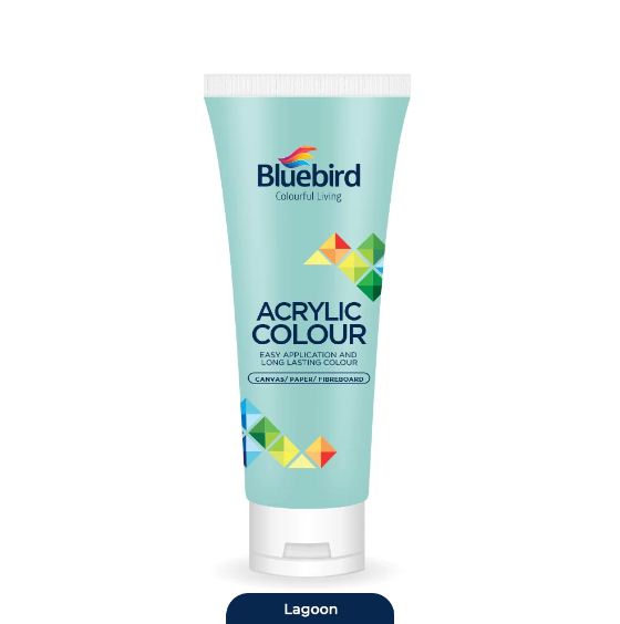 Bluebird Acrylic Paint Colors 75ml Tube | Acrylic Paints for Artisan