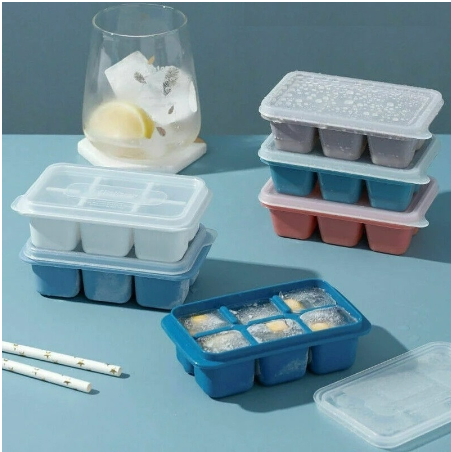 Ice Cube Ice Mold Household Silicone Ice Tray Pack Of 3