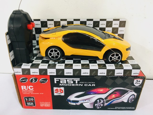Kids Remote Control Car Model R/C Car 2 Channel Assorted Color