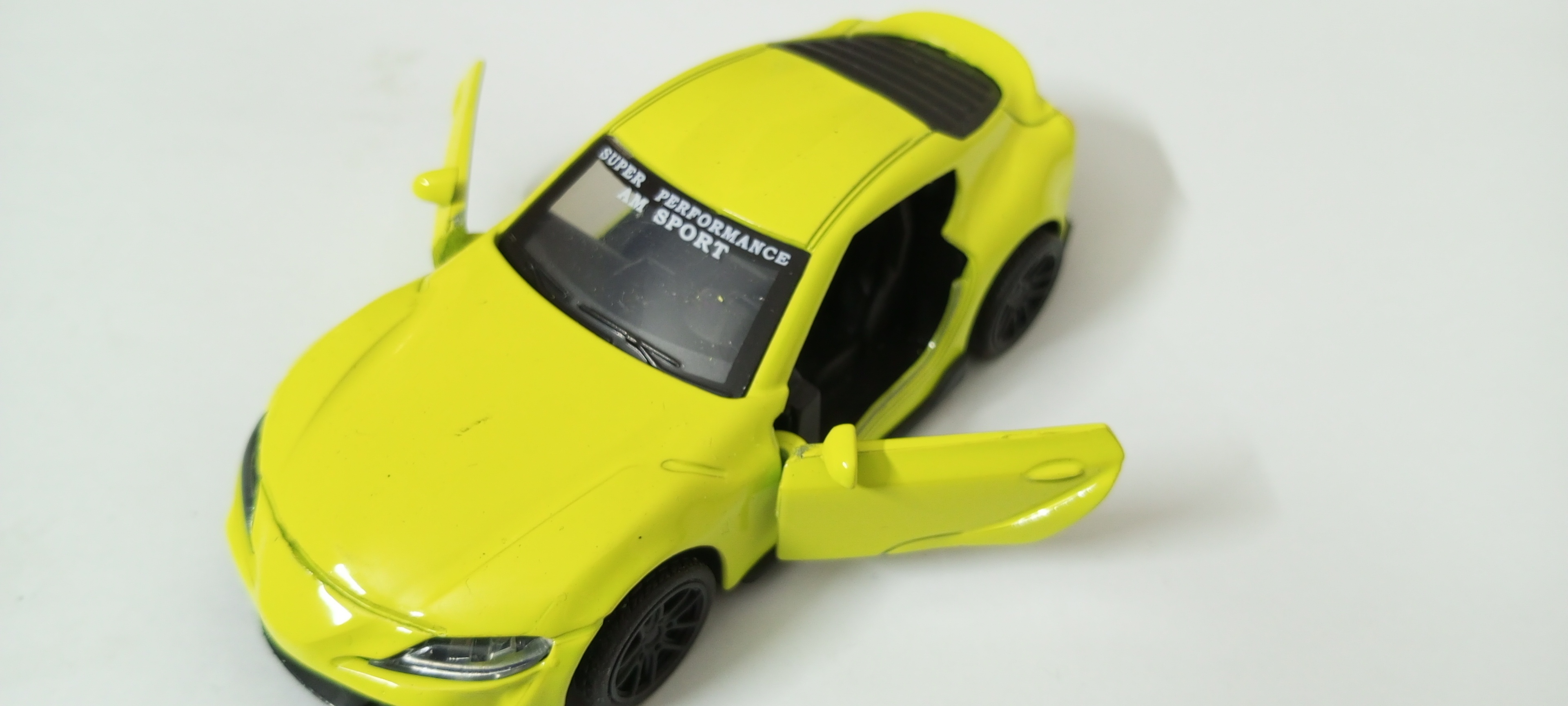 Toyota Supra Diecast Metal Toy Car with Openable Doors - Realistic Miniature Model for Collectors, Kids & Enthusiasts