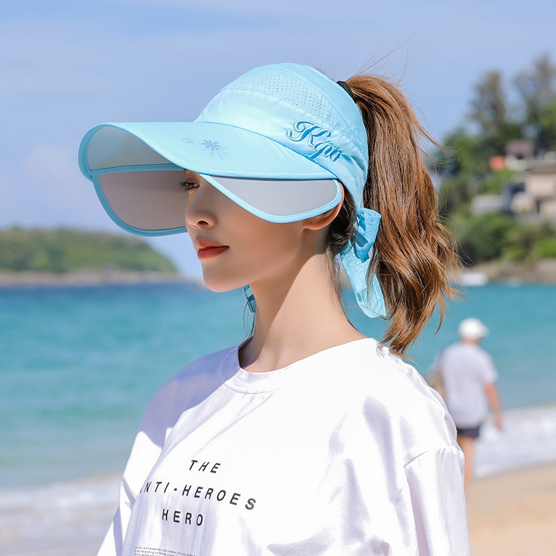 Summer Sun Hat Visor Caps Female 