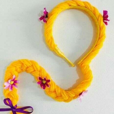 Tangled Rapunzel hair piece Wig Braids