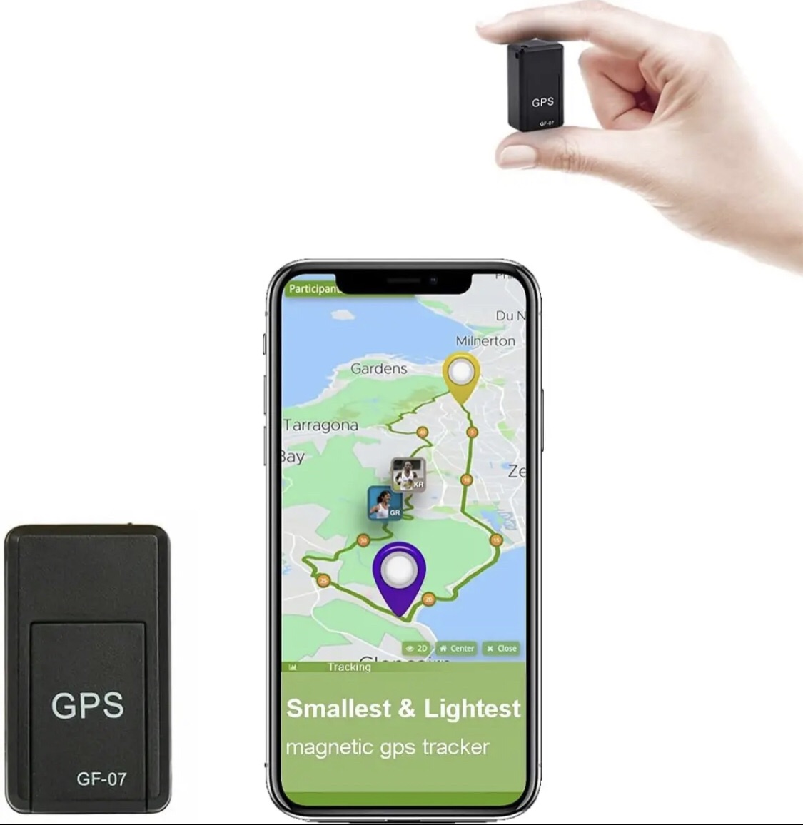 Gps mini gps tr@cker magnetic gps portable for pets,car,home etc voice recording calling functions location alerts multifunction app,sms,Alerts