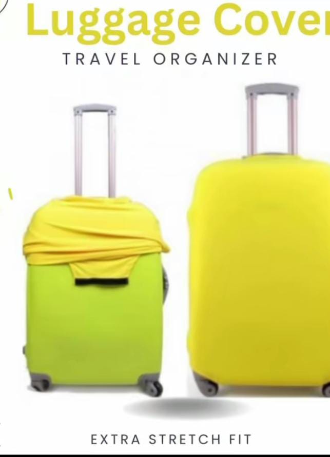 Stretch Fit Luggage Cover on travel