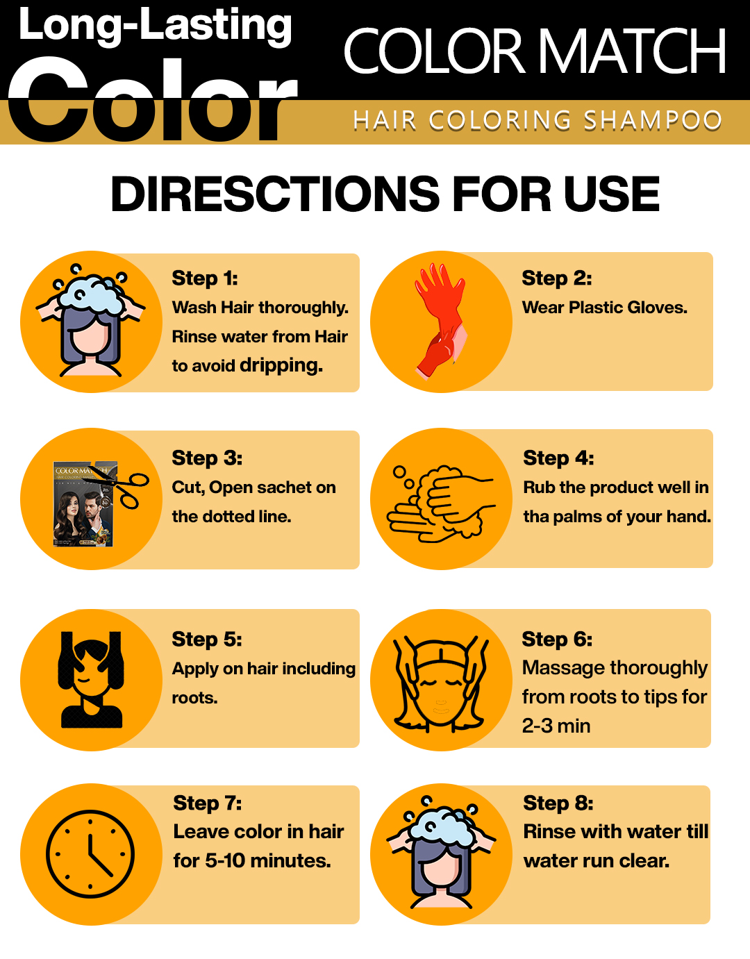 Hair Coloring Shampoo 2x Black Brown Black Rose Hair Color Buy Online At Best Prices In Pakistan Daraz Pk