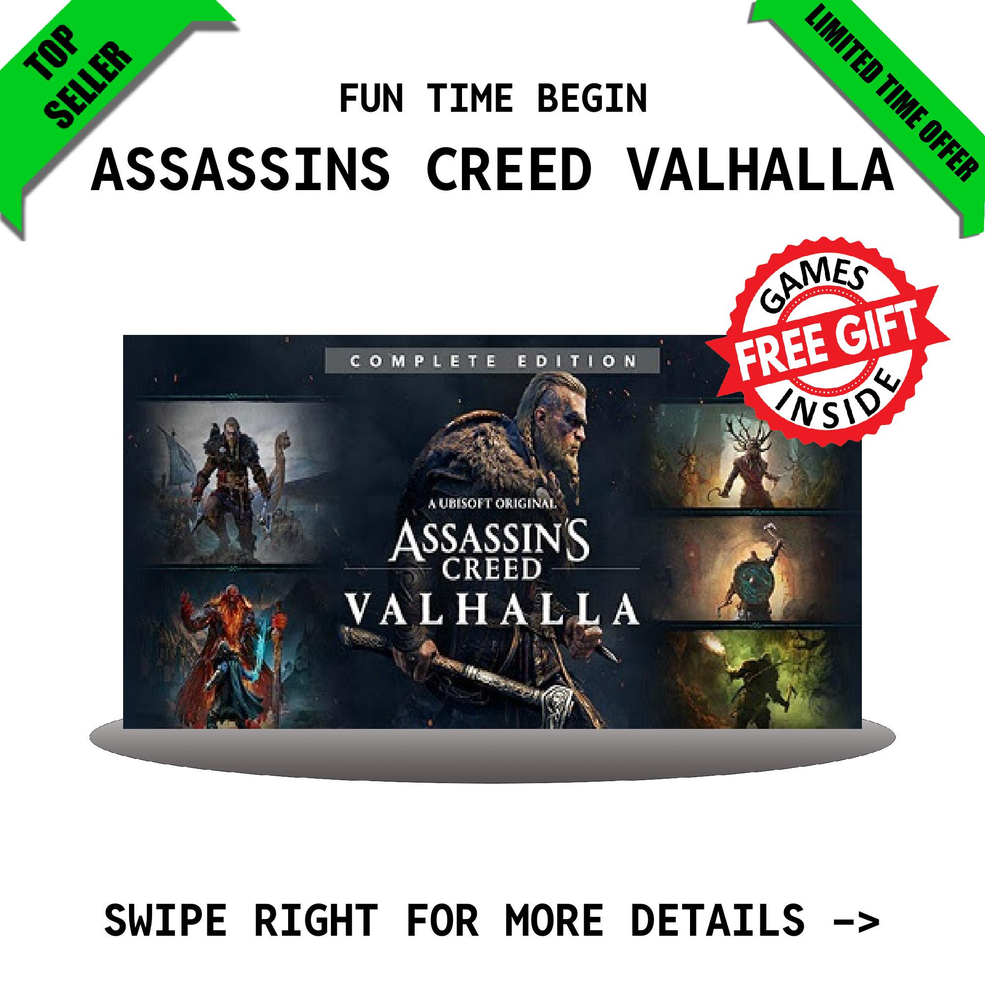 ASSASSINS CREED VALHALLA - Game for PC - with installation guide ...