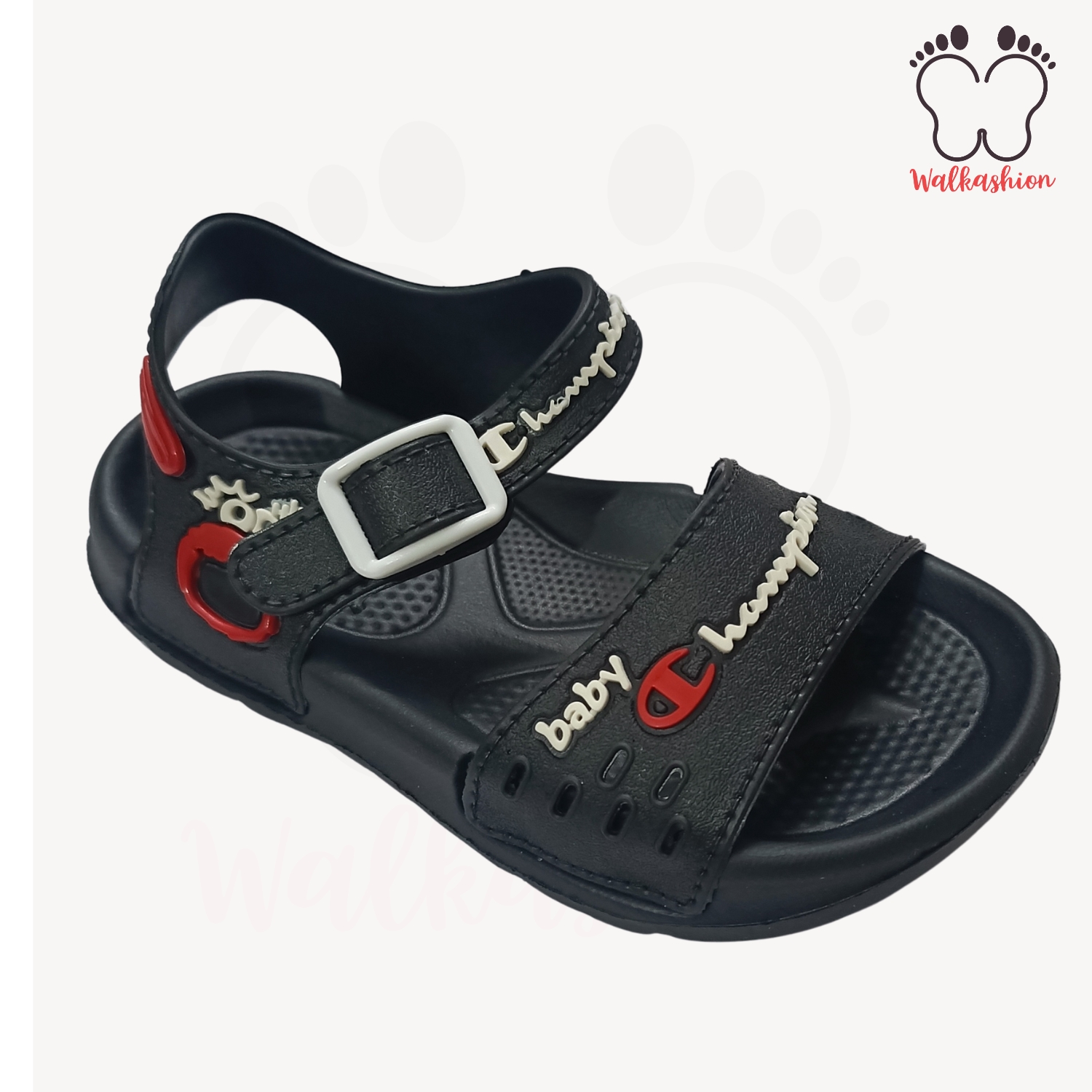 Kids Unisex button strap sandals for Baba and Baby. (100% Soft, Durable and Comfortable). Waterproof Casual Sandals for Kids. Best for all Season.Light weight, Soft, Durable and Comfortable. Washable premium material.