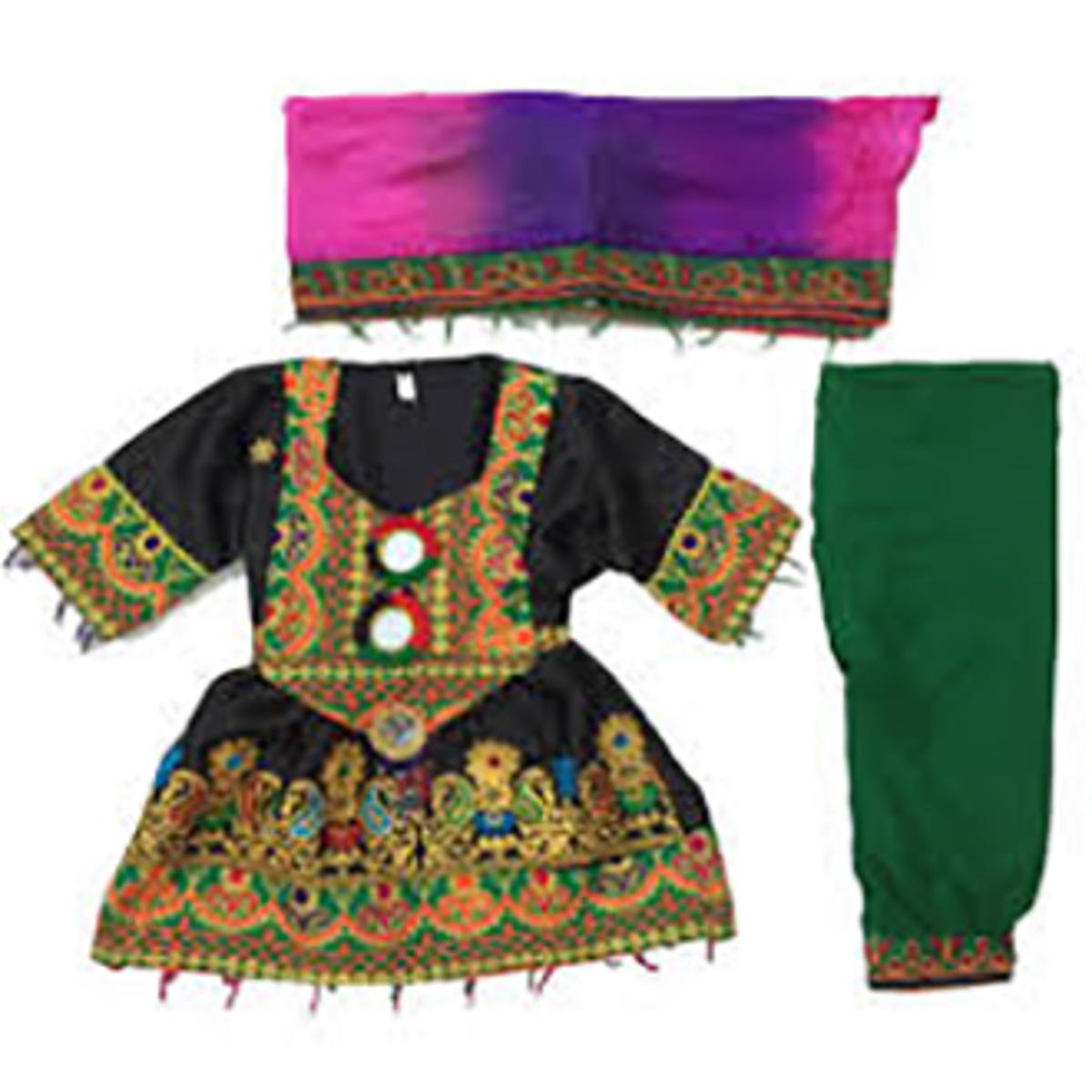 Baluchi Dress,Afghan Embroidered Boho's Gypsy Antique Dress,Afghani Dress,Hand  Embroidered Banjara at Rs 2000/piece | Wedding Dress in New Delhi | ID:  21357786488