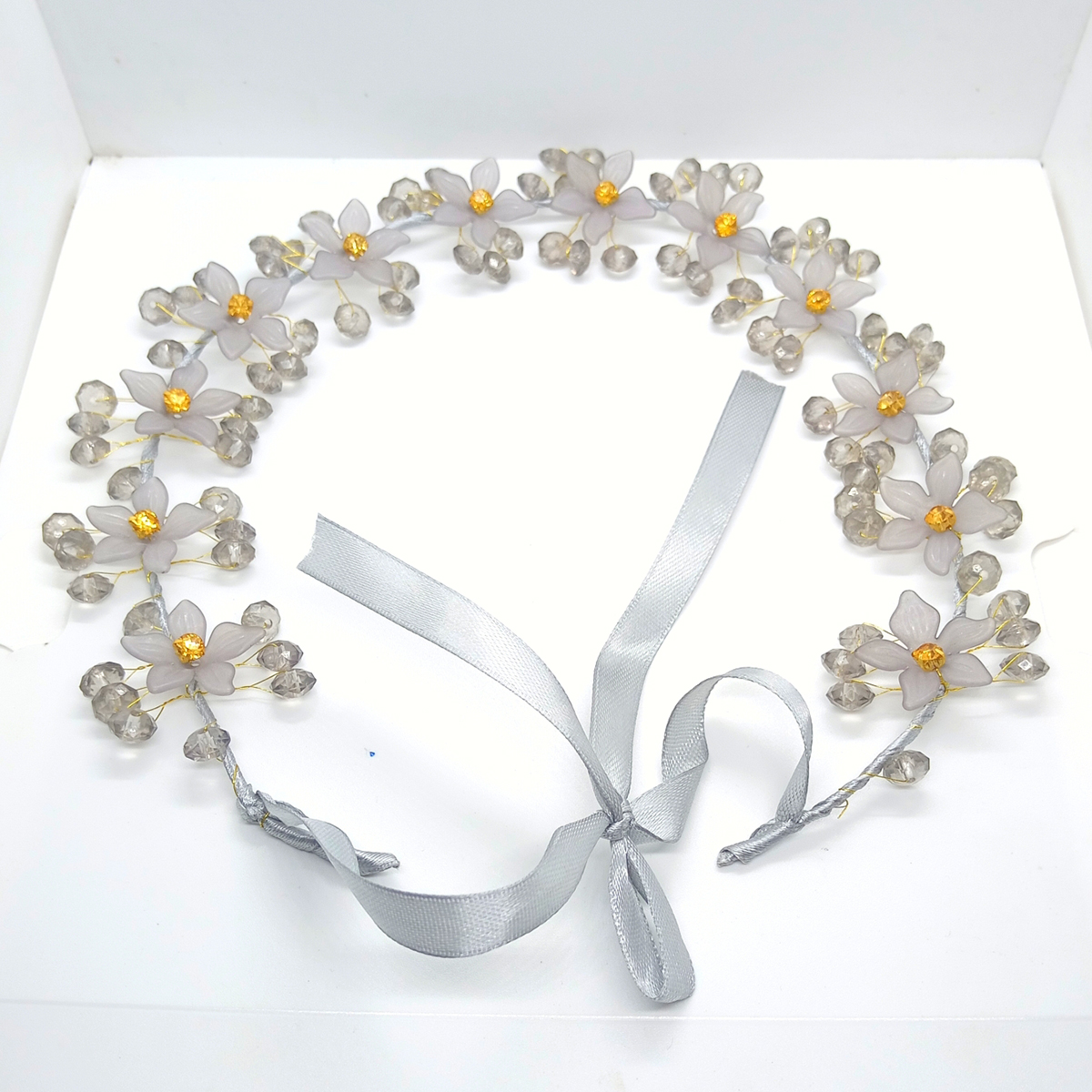 Handmade Crystal Pearl Rhinestone Flower Hair Combs Clips Bridal Wedding Hair Accessories For Women Bridesmaid Jewelry